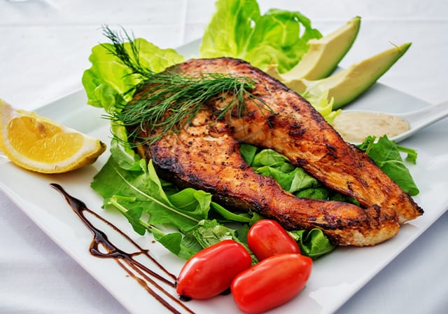 サーモンソテー